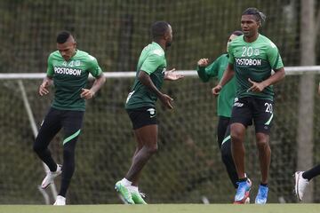 Atlético Nacional entrenó pensando en la segunda jornada de los cuadrangulares de la Liga BetPlay ante Deportivo Pereira.