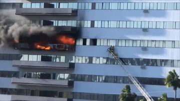 Un apartamento en la ciudad de Los &Aacute;ngeles, a dos millas de UCLA se incendi&oacute; este mi&eacute;rcoles por la ma&ntilde;ana dejando ocho personas lesionadas.