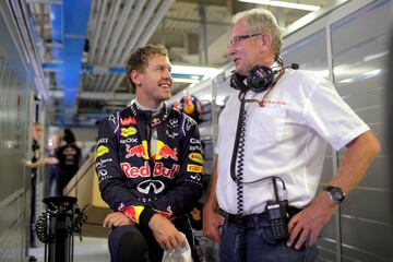 "Tras verle en un test llamé a Vettel para decirle lo que pensaba, que era un inútil en agua".