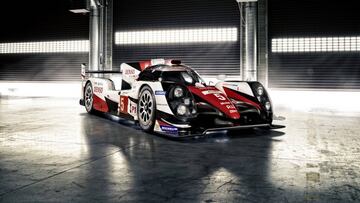 EL TS050 de Toyota que llevar&aacute; Alonso en el WEC y Le Mans.