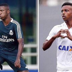 Vinicius y Rodrygo, líderes de su generación en valor de mercado