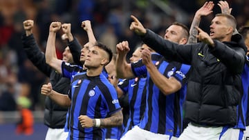 Inter de Milán derrotó a AC Milan en la semifinal de ida por la UEFA Champions League e igualó un registro histórico contra los Rosoneri en San Siro.