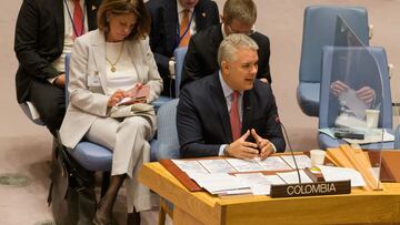 Iván Duque en el Consejo de Seguridad de la ONU.
