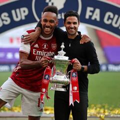 Arteta: "Quiero hacer un equipo alrededor de Aubameyang"