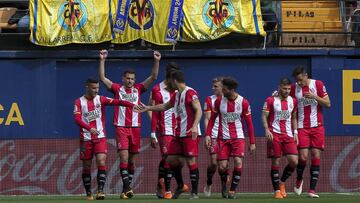 Girona sorprende y derrota al Villarreal a domicilio