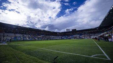 General View Stadium during the game Pachuca vs Pumas UNAM, corresponding Round 04 the Torneo Apertura 2022 of the Liga BBVA MX at Hidalgo Stadium, on July 24, 2022.
<br><br>
Vista General del Estadio durante el partido Pachuca vs Pumas UNAM, correspondiente a la Jornada 04 del Torneo Apertura 2022 de la Liga BBVA MX en el Estadio Hidalgo, el 24 de julio de 2022.