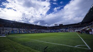 General View Stadium during the game Pachuca vs Pumas UNAM, corresponding Round 04 the Torneo Apertura 2022 of the Liga BBVA MX at Hidalgo Stadium, on July 24, 2022.

<br><br>

Vista General del Estadio durante el partido Pachuca vs Pumas UNAM, correspondiente a la Jornada 04 del Torneo Apertura 2022 de la Liga BBVA MX en el Estadio Hidalgo, el 24 de julio de 2022.