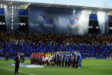 Gran ambiente en The King Power Stadium.