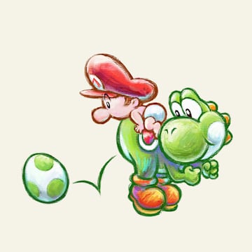 Ilustración - Yoshi&#039;s New Island (3DS)