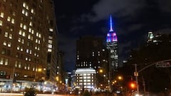 The Empire State goes "azul-grana" for Barça NYC office