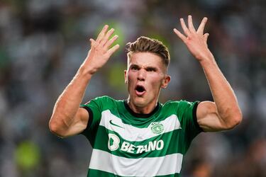 Fichaje que se ve con buenos ojos. Lo malo, su elevado valor. Cuando llega al Sporting de Portugal la pasada campaña, procedente del Coventry City inglés, su valor era de 21 millones de euros. Esta temporada, 55 millones por sus buenas actuaciones en el club portugués. Su cláusula de 100 millones de euros complica todavía más si cabe su fichaje. Aun así, Andrea Berta trata de conseguir rebajar el precio hasta los 50 millones para que el fichaje sea más accesible. Cabe destacar que el jugador no vería mal su salida en busca de nuevos retos.