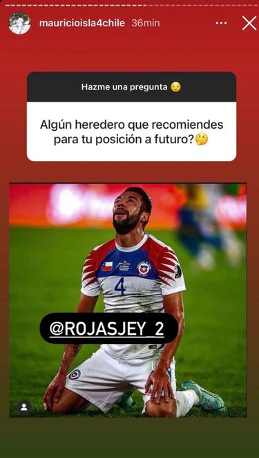 Isla eligió a su sucesor en la Roja