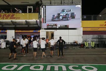 Las mejores imágenes de la pole de Hamilton en Qatar