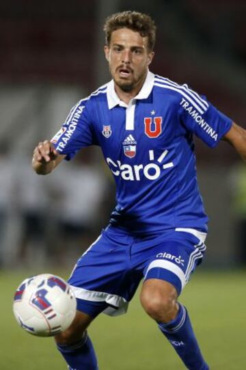 Maxi Rodríguez llegó fuera de forma a Chile y tiene dos partidos de titular: uno en la Copa y otro en el Clausura.