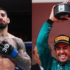 Ilia Topuria, a Fernando Alonso: “¿Necesitáis ayuda?”