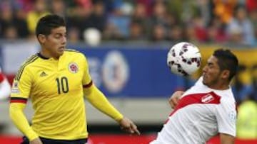 Colombia y Per&uacute; terminaron 0-0 en la pasada Copa Am&eacute;rica.