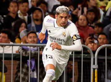 Fede Valverde terminó siendo el capitán en el amistoso contra el América en San Francisco.