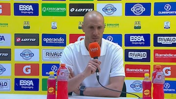 David González, DT de Millonarios, analiza la victoria ante Bucaramanga.