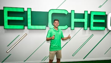 “Vine al Elche porque necesitaba el incentivo de la presión de jugar”