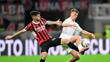 Pulisic aprueba; el Milan reprueba ante la Fiorentina