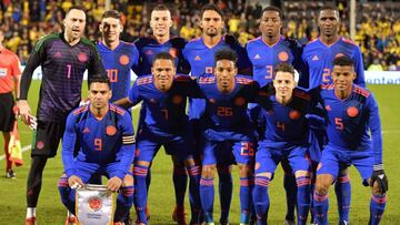 Selección Colombia ante Australia