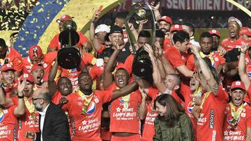 Am&eacute;rica de Cali, campe&oacute;n de la Liga &Aacute;guila