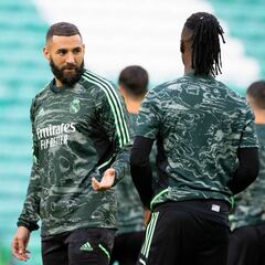 No Benzema and with Vinicius at the fore