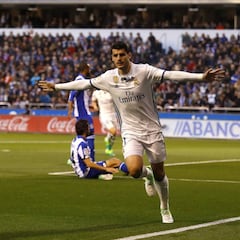 Morata reta a Zidane y Benzema: partidazo descomunal