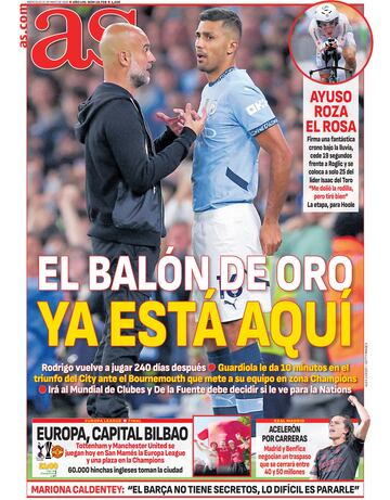 Las portadas de AS de mayo