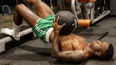 El teletrabajo del futbolista: cardio, musculación y prevención