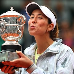 El dinero en premios que Garbiñe Muguruza ha ganado a lo largo de su carrera tenística
