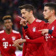 James, destacado por Bundesliga como pieza clave del Bayern