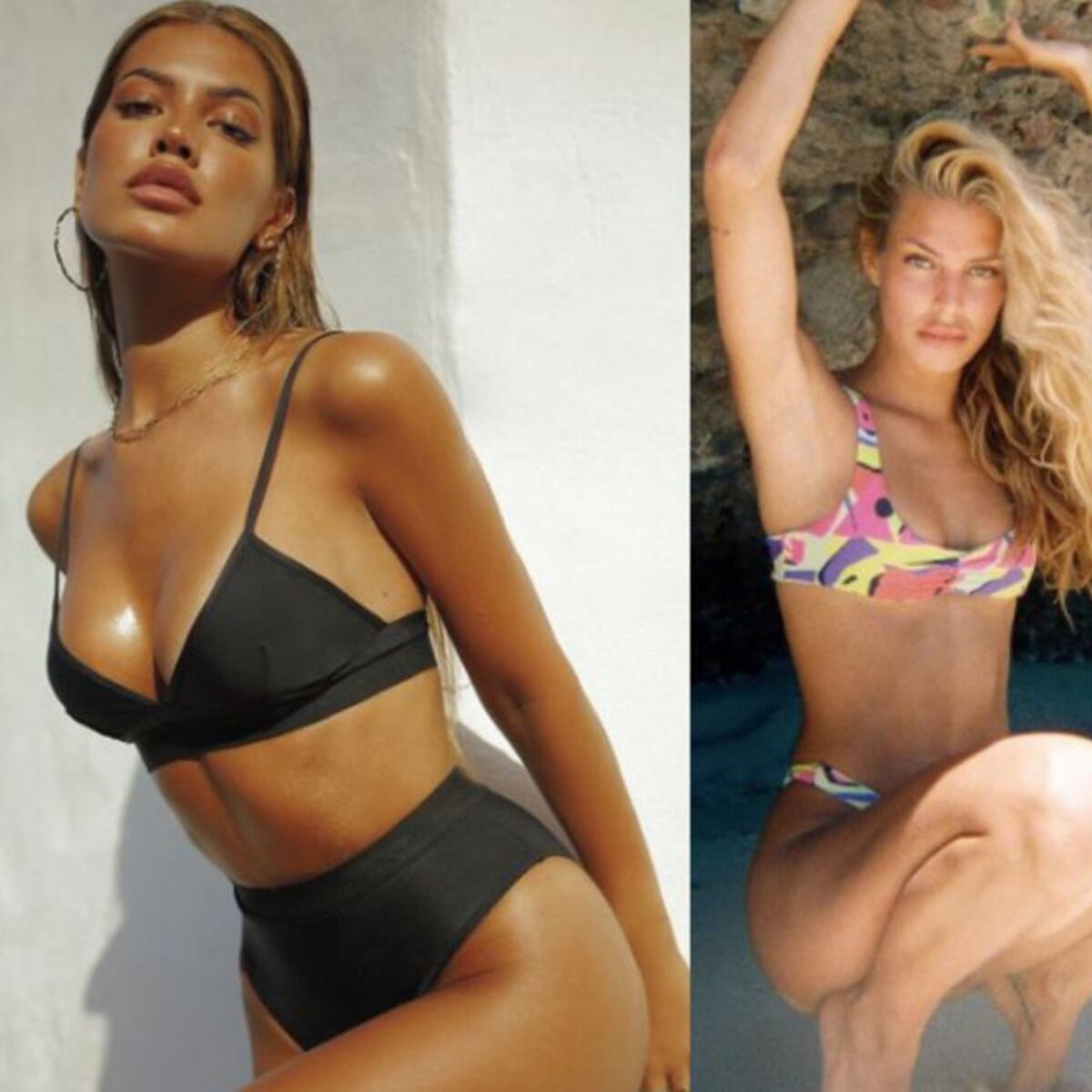 Las famosas lucen los bikinis y bañadores que marcan tendencia