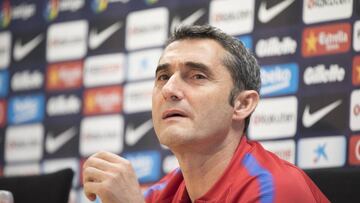 03/03/18 RUEDA DE PRENSA 
  Ernesto Valverde entrenador del FC Barcelona