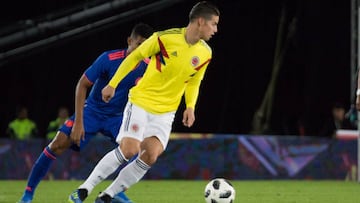 James Rodríguez, jugador de la Selección Colombia
