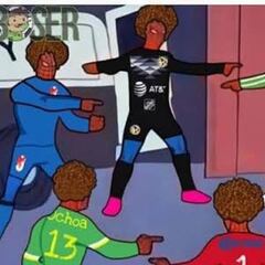 Los memes tunden a Memo Ochoa en el partido contra Canadá