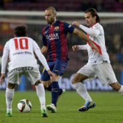 Barcelona-Huesca en imágenes