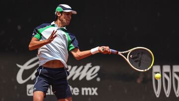 Rodrigo Pacheco fue eliminado del México City Open