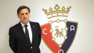 Miguel Archanco, presidente del Osasuna.