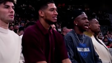 Mbappé, Vinicius, Bellingham, and Modric go ‘hooligan’ during Real Madrid vs Barcelona basketball clash