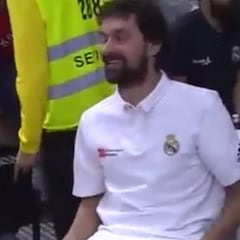 Llull y Randle vieron desde el banquillo el Madrid-Tecnyconta