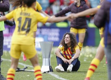 Andrea Sánchez Falcón y Sandra Paños.