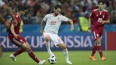 Isco ya lidera a La Roja en pases, disputas y regates