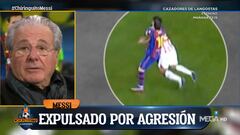 La defensa más surrealista de la agresión de Messi: "No veo que le reviente..."