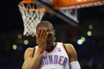 La decepción de Westbrook.
