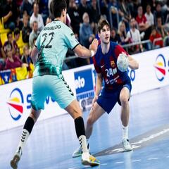 Rcord de Nielsen: 4 goles desde la portera azulgrana