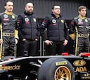 Lotus Renault recupera los míticos colores oro y negro