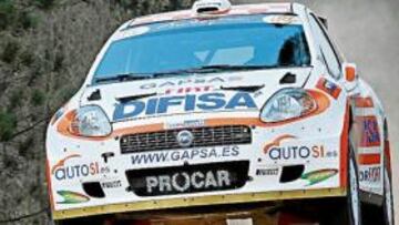 <b>ABARTH. </b>El equipo de competición de Fiat de Solá se llama Abarth.