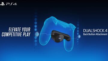 El DualShock 4 de PS4 estrenará un accesorio que permitirá reprogramar los botones; tráiler