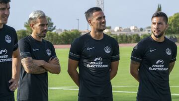 Guerrero y Herrera, listos para marcar goles para el Ibiza